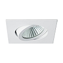 Lumière encastrée LAKIL-S pivotant, pour VDU, Dim-To-Warm IP20, blanche gradable 6W 460lm 1800 - 3000K 38° 38° CRI >80