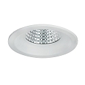 Recessed LED downlight BOWL, IP20, round,  9.2cm, 700mA, 7W 4000K 660lm 30, white / clear