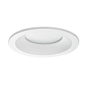 Recessed LED downlight BOWL, IP20, round,  13.6cm, 350mA, 12W 3000K 970lm 100, white / diffuse