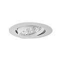 recessed luminaire ATLAS round, swivelling, rotatable LED IP20, white dimmable 32W 2700-6500K CRI 90-100