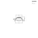 Brumberg Lumière encastrée OLENI pivotant, Dim-To-Warm IP20, nickel brossé gradable 6W 410lm 1800 - 3000K 38° 38° CRI >80