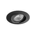 Luce da incasso OLENI-R / PHASE DTW 918-930 girevole, Dim-To-Warm IP20, nero opaco dimmerabile 6