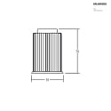 Brumberg Lampadina a riflettore MR16 Dim-To-Warm 12W 1800 - 3000K dimmerabile