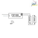 Brumberg SmartHome LED Konverter, IP20, 230V AC/DC, sek. 350mA, 3.5-18.5W, Anschlussbox + Plug&Play Stecker