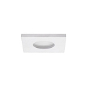 recessed luminaire PROTECT-S square, direct IP44, white