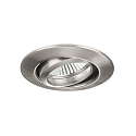 Brumberg Downlight rotondo, girevole IP20, Nichel opaco  Brumberg Downlight rotondo, girevole IP20, Nichel opaco
