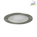 Brumberg Downlight BB17 versione integrata IP20, Nichel opaco 