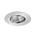 LED Einbaustrahler-Set JANIA-R PHASE, IP20, Ø 9.3cm, 230V, 6W 3000K 730lm 38°, dimmbar, schwenkbar, Alu matt