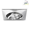 Brumberg Downlight BB14 rotondo, Dim-To-Warm IP20, Cromo dimmerabile