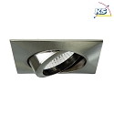 Brumberg Downlight BB14 rotondo, Dim-To-Warm IP20, Nichel opaco dimmerabile