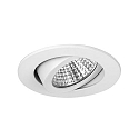 Brumberg Lumière encastrée LAKIL-R rond, pivotant, pour VDU, Dim-To-Warm, lot de 1 IP20 Brumberg Lumière encastrée LAKIL-R rond, pivotant, pour VDU, Dim-To-Warm, lot de 1 IP20