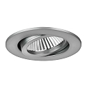 Brumberg Downlight BB03 pivotant, dimmable IP20, nickel mat gradable