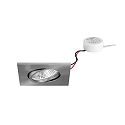 LED-Einbaustrahler 230 V AC, 50 Hz, 7 W, 3000K, Nickel