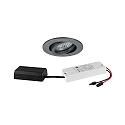 LED-Einbaustrahler 230 V AC, 50 Hz, 6 W, 3000K, transparent