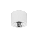 Downlight APOLLO MAXI lisse, rond, commutable IP20, couvert de poudre, blanche 