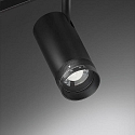Brumberg Projecteur sur rail PEPA RONDO 25-55 / 8W cylindrique, contrlable par DALI, focalisable IP20, noir mat gradable