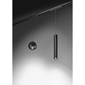 Brumberg Lumire  suspension sur rail PEPA PEN Bas, rigide, contrlable par DALI IP20, noir mat gradable