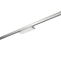 LED 3-Phasen Schienenstrahler BALI MINI DA 25/25, 29.4cm, drehbar, DALI-2 dimmbar, 20W 4000K, silber