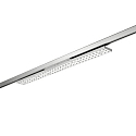 LED 3-Phasen Schienenstrahler BALI MAXI DA-WB 96/83, 88cm, drehbar, DALI-2 dimmbar, 40W 3000K, silber