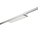 LED 3-Phasen Schienenstrahler BALI MEGA S-NB 72/53, 58.7cm, drehbar, DALI-2 dimmbar, 63W 3000K, silber