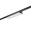 LED 3-Phasen Schienenstrahler BALI MEGA DA 25/25, 58.7cm, drehbar, schaltbar, 63W 4000K, schwarz