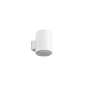 wall luminaire M1 down, round, swivelling, low, recessed IP20, powder coated, white matt dimmable