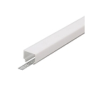 Plastic click cover for surface profile P06-20 (BRUM-53603...), 200cm, opal