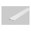 Surface mount LED profile P04-14, for LED-Strips up to 1.4cm width, 200cm, white laquered