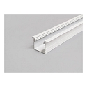 Recessed profile P36-20, for LED-Strips up to 2cm width, 200cm, white laquered