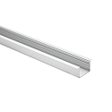 recessed profile, aluminium, anodised