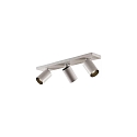 spotlight bar TAGES 3 flames, square, long GU10 IP20, white matt dimmable