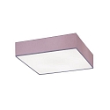 Deckenleuchte SOFT CUBE 780, quadratisch, wei� mit Schirm helllila