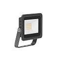Outdoor LED Fluter NEO MINI, IP65 IK08, 230V AC, schaltbar, Aluguss / Glas, schwarz, 100cm Kabel offen, 20W 4000K 2400lm 120
