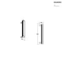 Brumberg Élément chauffant WALLWASHER IP66, titane gradable