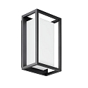 LED Außenwandleuchte  ALLAN, IP54, 230V AC, 50 Hz, 13W, 3000K, 660lm, graphit, schaltbar