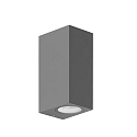 LED Wandanbauleuchte SELIA, IP54, 230V AC, 50 HZ, 2 x 7W, 3000K, 1154lm, graphit, schaltbar