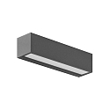 Luminaire mural d’extérieur DARBEE commutable LED IP65, gris