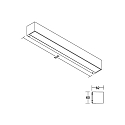 Brumberg Luminaire mural d’extérieur DARBEE commutable LED IP65, gris  Brumberg Luminaire mural d’extérieur DARBEE commutable LED IP65, gris