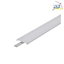 Plastic cover BRUM-53404070, tailored to 10cm length, opal