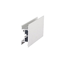 Surface LED wall profile P74-14 (BRUM-53751260), tailored to 10cm length, anodised alu