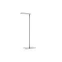 LED Stehleuchte MELODY, IP20, 60W, 4000K, 7600lm, mit Bewegungsmelder, mit Schalter, silber