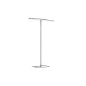 floor lamp MELODY with motion detector, indirect LED IP20, silver