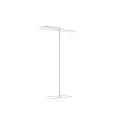 floor lamp MELODY with motion detector, indirect LED IP20, white