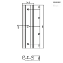 Brumberg straight connector
