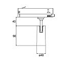 Brumberg Projecteur triphasé TRAXX MICRO rond, rotatif IP20, noir gradable Brumberg Projecteur triphasé TRAXX MICRO rond, rotatif IP20, noir gradable