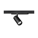 3-phase spot TRAXX MINI round, rotatable IP20, black dimmable