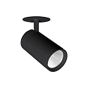 spot TRAXX MAXI round, swivelling, rotatable, switchable LED IP20, black
