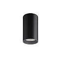 surface luminaire TRAXX MAXI round, direct IP20, black dimmable