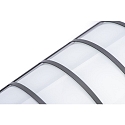 CMD Creative Metalldesign Luminaire mural d’extérieur langue, semi-circulaire, avec grille IP44, anthrazit  CMD Creative Metalldesign Luminaire mural d’extérieur langue, semi-circulaire, avec grille IP44, anthrazit
