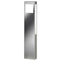 Luce con piedistallo AQUA PAULO angolare 2G11 IP44, acciaio inossidabile